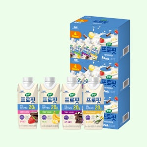 [정기구독] 셀렉스 프로핏 완전단백질 스타터팩 3박스 (총 24팩)