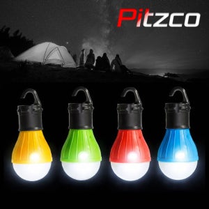 피츠코 휴대용 LED 꼬마전구 캠핑 텐트 야외 방수 걸이식 램프 비상 랜턴 바베큐
