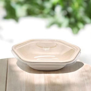 일회용 도시락 용기 300개 케이터링 종이 1회용 박스 배달 펄프 포장