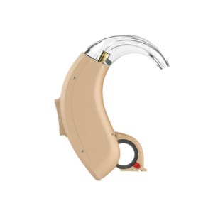 청각보조기기 귀걸이형 무선 음성 소리 증폭기 ACO. Leya-BTE-P