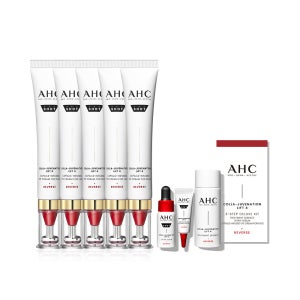 AHC 프로샷 콜라쥬비네이션 리프트4 캡슐 인퓨즈드 아이크림 포페이스 30ml 5개+디럭스키트