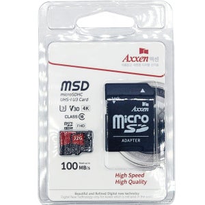 액센 마이크로 SD카드 32GB 휴대폰 블랙박스 메모리카드 외장메모리 TF 32기가