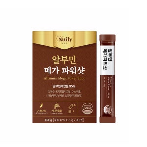 뉴일리 마시는 알부민 메가 파워샷 15gx30포