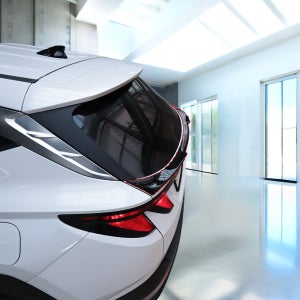 투싼 NX4 페이스리프트 튜닝 스포일러 블랙 몰딩