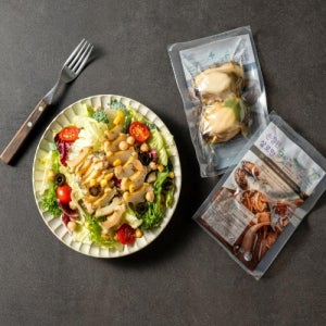 손질된 살로만 전복 자숙 3마리 10팩(30미) 국내산