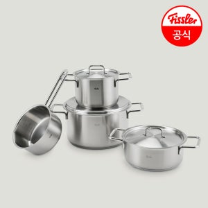 [혼수 추천] 휘슬러 웨딩 올인원 세트 (함부르크 4종 + 아다만트 클래식 2종(24cm+28cm) + 웨딩 키친툴 커트러리)