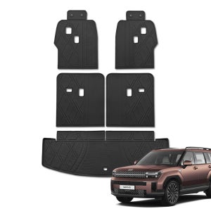 디케이몰 TPE 트렁크매트 싼타페 MX5 6인승, 등받이+트렁크