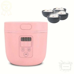 미니 전기밥솥 맘쿡30B 3-4인용 커버분리 원터치 버튼 1개입