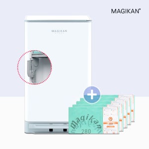 매직캔 오토실링27L 히포/화이트+ 리필5개 (기본포함6개) MH280WGA+ 280R5G