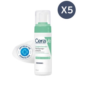 CeraVe 세라비 밸런싱 클렌징폼 148ml, 5개