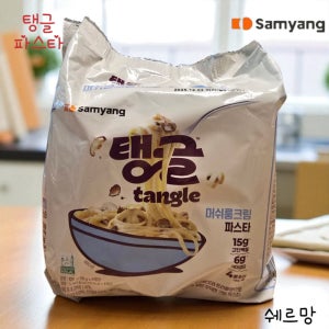 삼양 탱글 머쉬룸크림 파스타 32개 (한박스)
