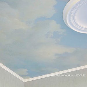 큐뮬리스 뮤럴 구름 클라우드 워터컬러 몽환적인 수입벽지