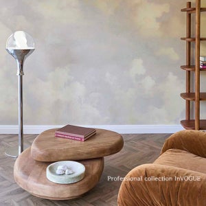 큐뮬리스 뮤럴 구름 클라우드 워터컬러 몽환적인 수입벽지