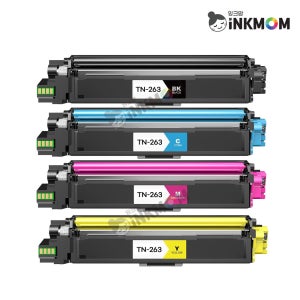 브라더 칼라레이저젯 복합기 DCP-L3551CDW 재생토너 4색 SET TN-263BK TN-263C TN-263M TN-263Y (브라더 263)