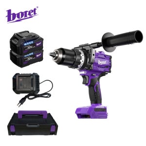 보레트 21V 충전 해머 드릴 드라이버 2팩세트 180N.m BHD-21002M 마끼다 호환