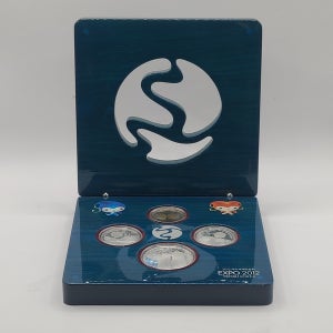 한국 2012년 여수 엑스포 세계 박람회 기념주화 4종세트 은화3종+동화1종 조폐공사 판매번호 500-95