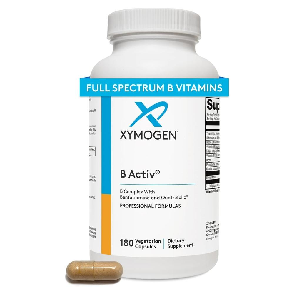 <b>자이모겐 비타민</b> B 컴플렉스 180 베지캡슐 1팩D