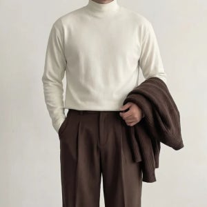 남자목티 남자목폴라티 반목폴라 겨울폴라