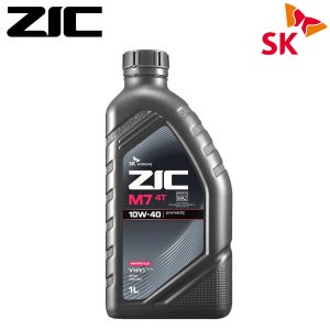 ZIC 오토바이 엔진오일 4행정 M7 4T 10W40 (1L) 바이크 모터싸이클