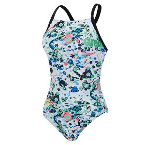 아레나 여성수영복 고스트빌리지 선수 수퍼플라이백 A5SL1CO03IVY