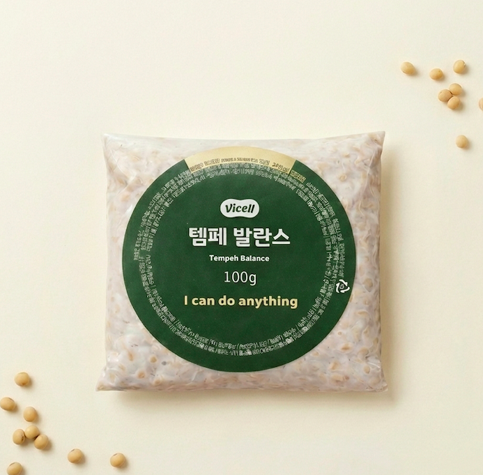 고단백 발효 템페 발란스 프리미엄 백태 100g <b>오레가노</b>맛
