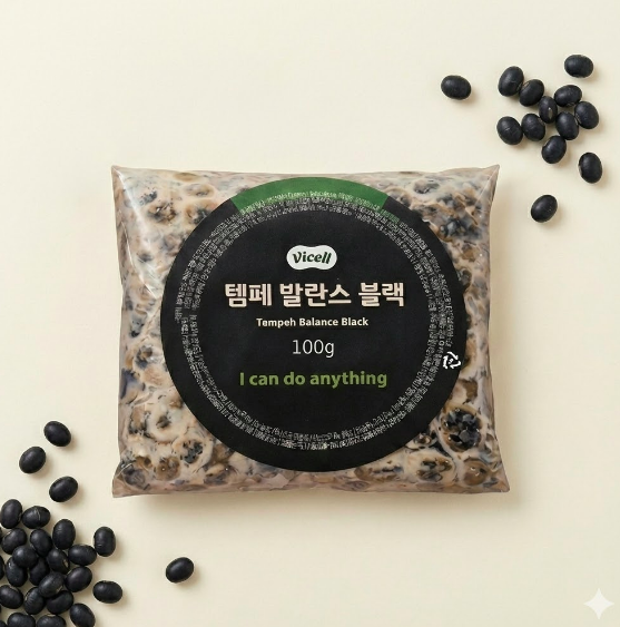 고단백 발효 템페 발란스 프리미엄 블랙 100g <b>오레가노</b>맛