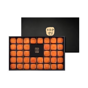 [명절 고급 선물] 청도 곶감 반건시 명절 선물 세트 36입 2.8kg, 1개