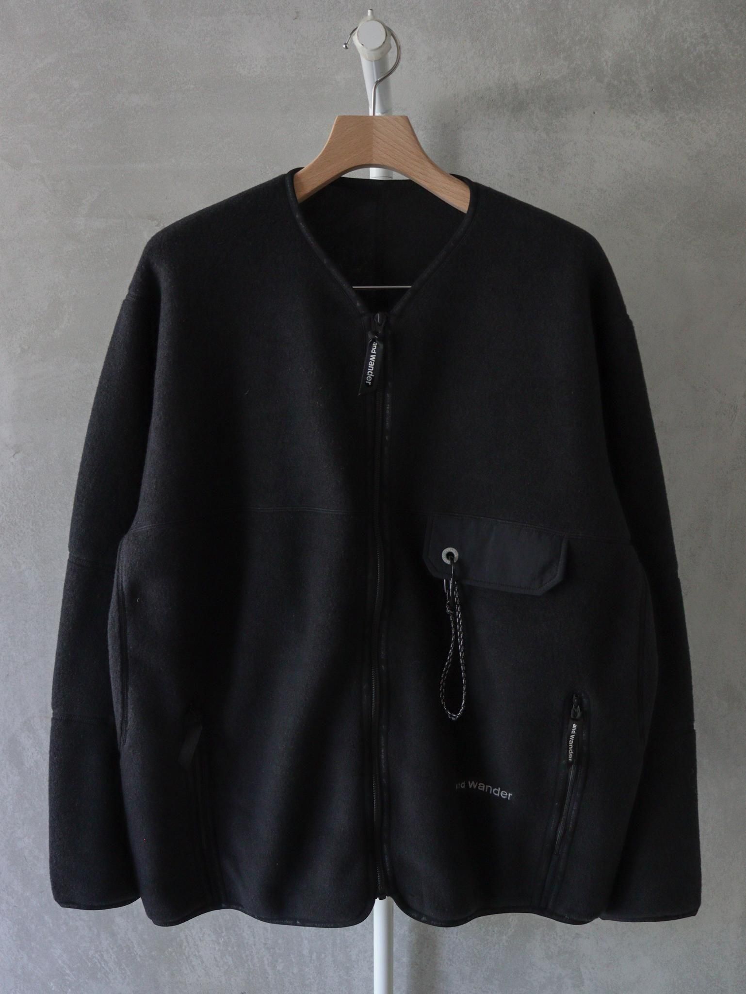 [관세포함] 앤드원더 and wander Wool Fleece Cardigan 574-5231060