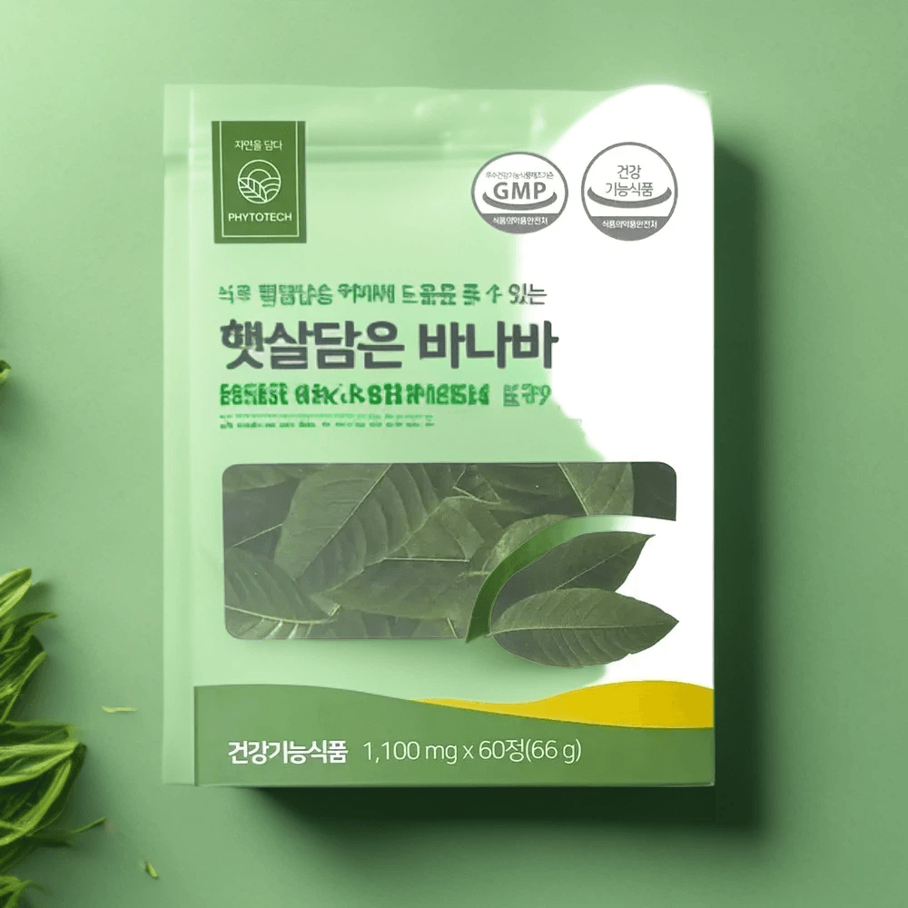 <b>파이토테크</b> 햇살담은 바나바 1100mg x 60정