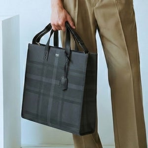 [백화점A/S] 닥스 남성 토트백 체크 가방 크로스백