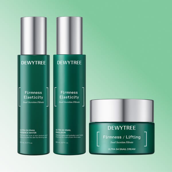 [듀이트리] 울트라 S4 스네일 에센스 워터 150ml + 에멀전 150ml + 크림 80ml 3종 세트