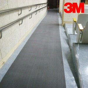 3M 엔트랩매트3200 욕실매트 욕실발판 1.2m x 12m, 회색