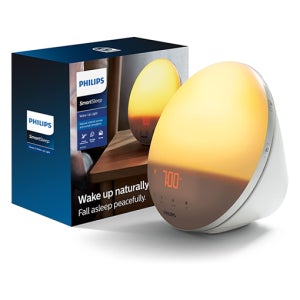 필립스 웨이크업 라이트 조명 일출 일몰 인공태양시계 HF3520