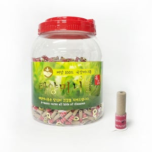 태양 미니뜸 강 플라스틱 통 국산쑥 900개입