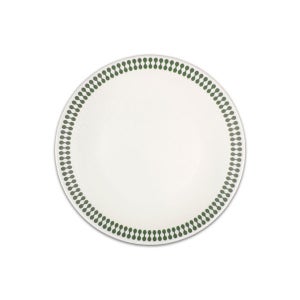 DOLSAN 돌산멜라민 진주원톤그린 원형접시 8인치 DS-7942