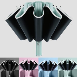 듀라맥스 고급 거꾸로 우산 3단 자동우산 대형 튼튼한 접이식 암막