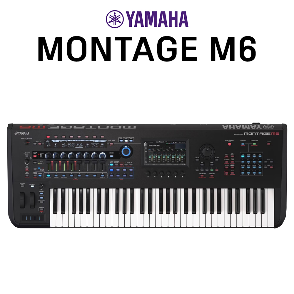 Yamaha 야마하 MONTAGE M6 신디사이저 몽타주M6