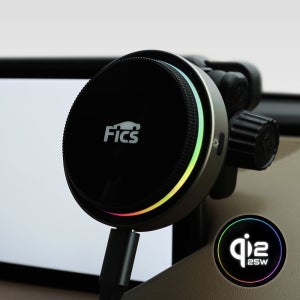 Qi2.2 픽스 맥세이프 펠티어 쿨링 차량용 핸드폰 무선 고속 충전거치대 S23