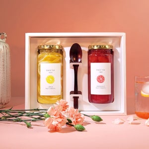 엔게티 선물세트(레몬청 x 자몽청)과일청 수제청 레몬차 답례품 선물 카페 자몽