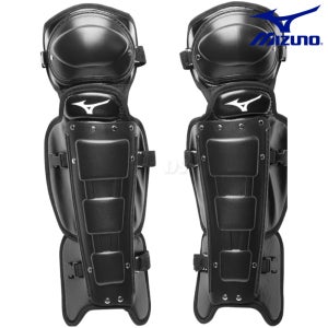 미즈노 렉가드 야구 심판용 렉가드 정강이 보호대 21009 블랙