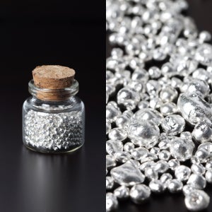 국산 순은 99.9% 그래뉼 은 실버 은테크 투자용 유리병 50g, 1개