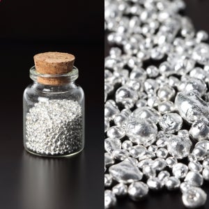 국산 순은 99.9% 그래뉼 은 실버 은테크 투자용 유리병 70g, 1개
