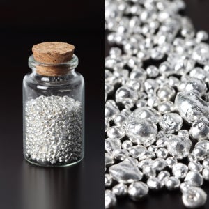 국산 순은 99.9% 그래뉼 은 실버 은테크 투자용 유리병 100g, 1개
