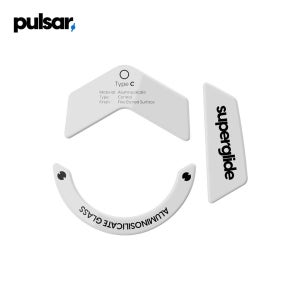 펄사 로지텍 G502X 타입-C 화이트 슈퍼글라이드 유리 마우스피트 Type-C White