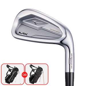 [스탠드백증정][미즈노정품] 2026년 신형 미즈노 MX 포지드 남성 스틸 7개 아이언세트 GF