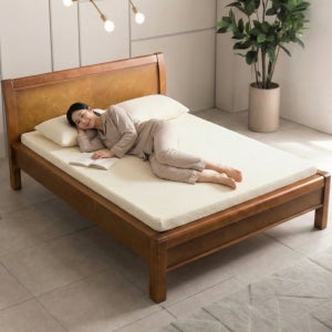 탑토퍼 돌 흙 침대 토퍼 매트리스 황토 소파 쇼파 바닥 3단 접이식 5cm 싱글 오가닉