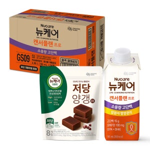 뉴케어 캔서플랜 프로 1.2 165 mL 24팩+저당양갱 40g x8개입