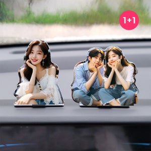 1+1 핸드폰 사진인화 출력 증명 인쇄 피규어 액자 제작 5x7cm