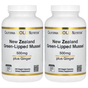 CGN 뉴질랜드 초록입 홍합 500mg 240베지 캡슐 2통