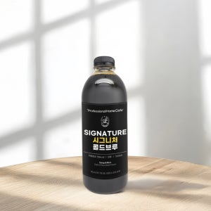 대용량 딥앤더치 진한 콜드브루 원액 시그니처 1000ml 다크초콜릿 풍미 더치커피